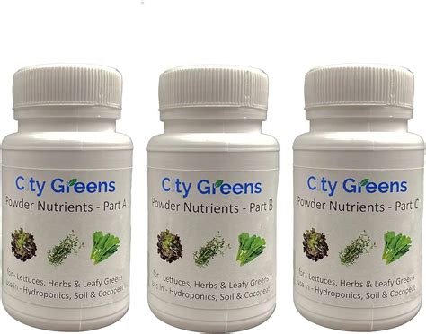 City Greens Hydroponic Powder Nutrients for Lettuces And All Type Of ...