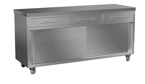 Stainless Steel Cabinet for Commercial Kitchens, 1800 x 610 x 900mm ...