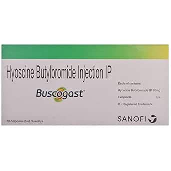 Buscogast - Ampule of 1 ml Injection : Amazon.in: Health & Personal Care