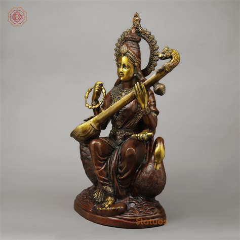 Buy Brass Saraswati Statue Collection | Lowest Prices | Order Now ...