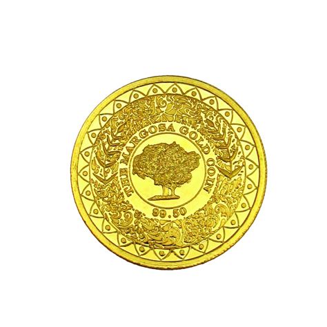 Buy C. Krishniah Chetty Jewellers 24k (995) 5 gm Yellow Gold Coin at ...