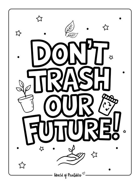 Earth Day Coloring Pages – Fun & Educational! - World of Printables