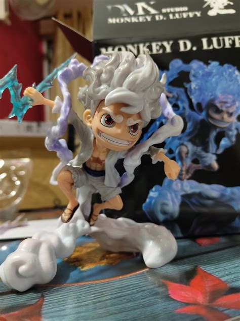 Funfob One Piece Monkey D Luffy Gear 5 Action Figure Height -16CM PVC ...