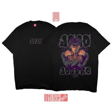 Jual Kaos JOJO JOSUKE HIGASHIKATA JOJO BIZZARE ADVENTURE BAJU JEPANG ...