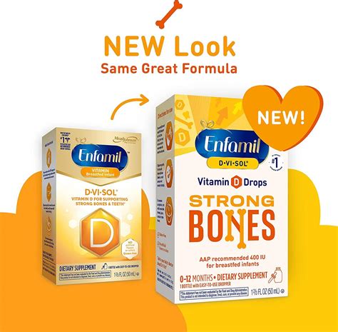 Enfamil Baby Vitamin D-Vi-Sol Liquid Supplement Drops for Infants ...
