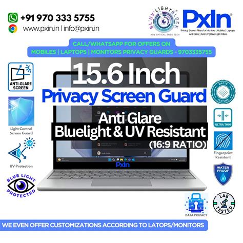Privacy Screen Guard for 15.6 inch Laptop | No.1