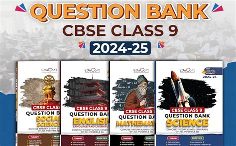 Educart CBSE Class 9 Question Bank SCIENCE, MATHS, SOCIAL SCIENCE ...