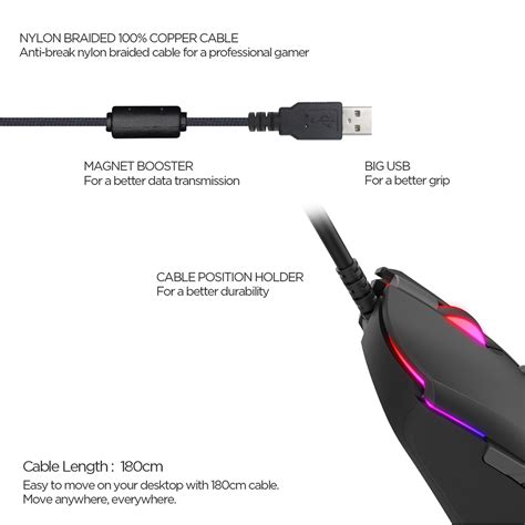 ماوس العاب FANTECH X17 BLAKE | الاردن