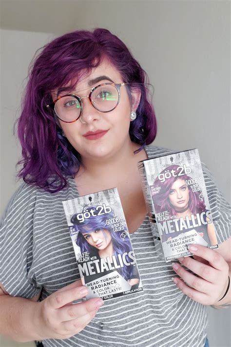 DIY Purple & Blue Peekaboo Hair Tutorial - The Brock Blog