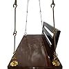 Jairi traders Wooden Swing with Back Support and Stainless Steel ...