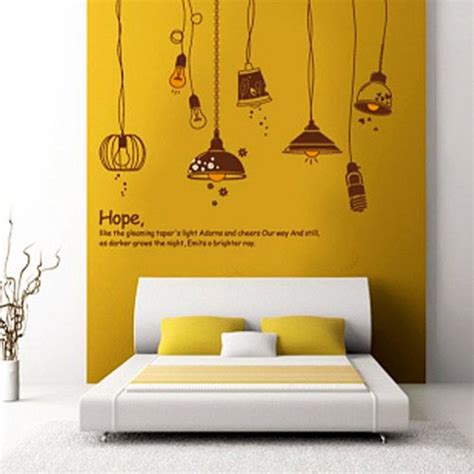 Buy Decals Design 'Crazy Lamps' Wall Sticker (PVC Vinyl, 50 cm x 70 cm ...
