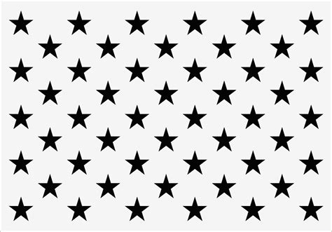 American Flag Star Router Template