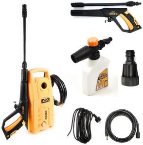 Homdum 1400 Watt - 130 Bar Ingco High Pressure Washer with unique ...
