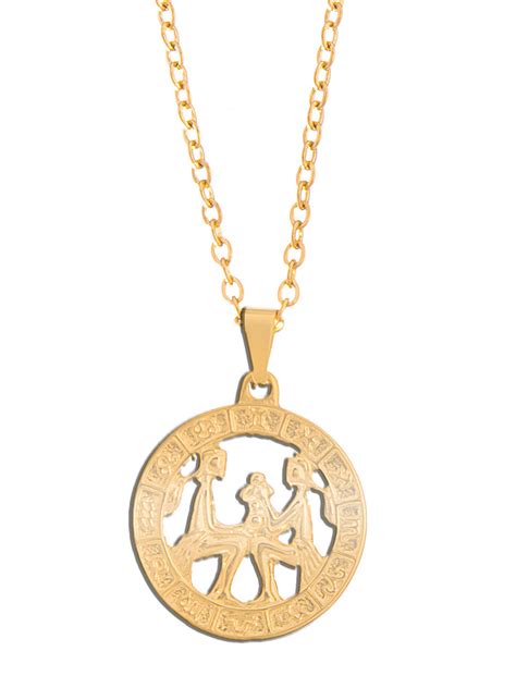 Gold Plated Delicate Stylish and Latest Zodiac Sun Sign Rashi Pendants ...