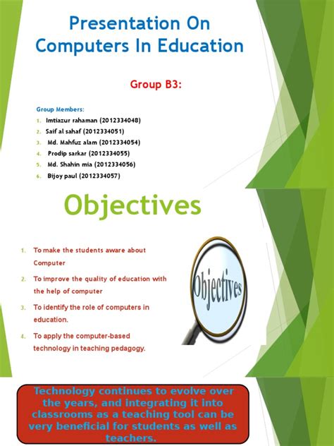 Use of Computer in Education System PDF 的图像结果