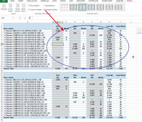 Image result for PivotTable Column Header