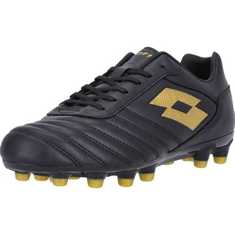 Lotto Lotto Stadio 700 AGM Fußballschuhe in-1UQ All Black/Light Platino ...