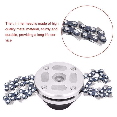 Aegon Heavy-Duty Chain Trimmer Head Ideal for Brush Cutters in Agricul ...
