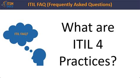 What are ITIL 4 Practices? – ITSM Docs - ITSM Documents & Templates