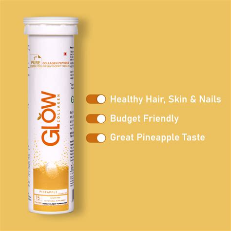 Glow Collagen 1000mg Effervescent Tablets. – Get Glow Store