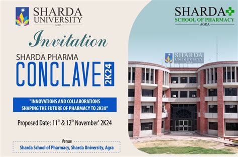 Best Pharmacy College in Agra - Sharda University Agra