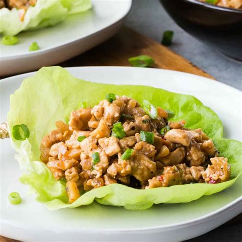 Chicken Lettuce Wraps ⋆ Real Housemoms