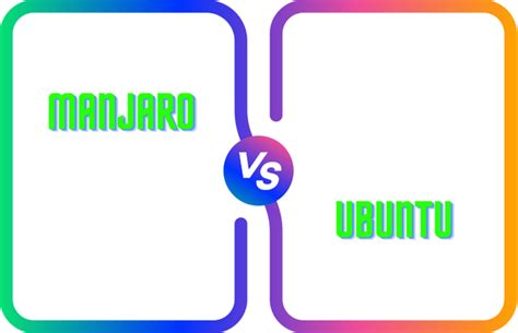 Manjaro vs Ubuntu - Which one is better?