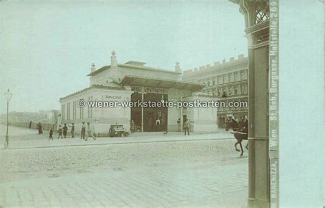 Fotokarte - Wien Vll Station Burggasse Foto Manenizza - um 1900 ...