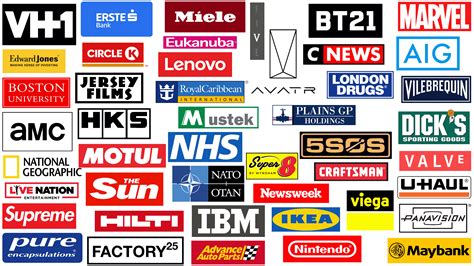 Most Famous Logos with Rectangle