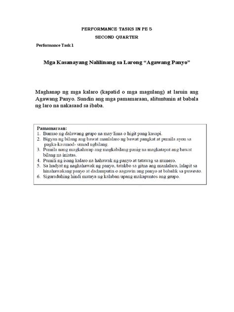 Image result for Different Types of Performance Task