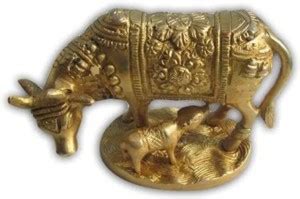 Gathbandhan Cow And Calf Decorative Showpiece - 10 cm Price in India ...