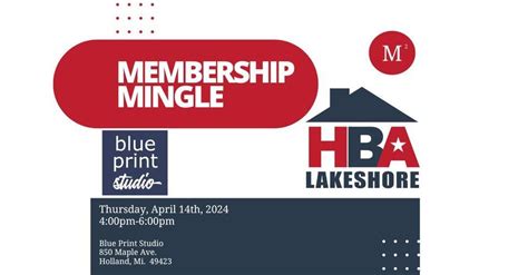 Membership Mingle (M2), Blue Print Studio, Holland, 14 March 2024 ...