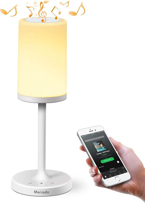Buy Marrado Bedside Lamp Bluetooth Speaker lamp | Color Changing LED ...