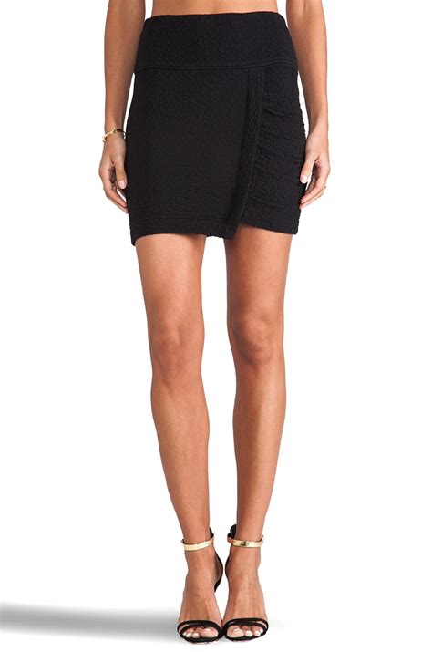 IRO Finchly Skirt in Noir | REVOLVE