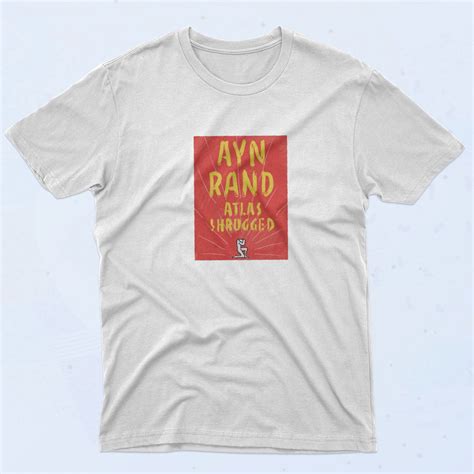 Ayn Rand Atlas Shrugged T Shirt - 90sclothes.com