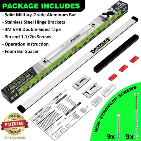 Door Security Bar-by Doorricade-Secure The Entire India | Ubuy