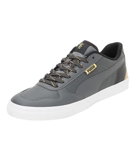 Buy Puma Mens X RCB Challenger Dark Shadow-Black-Team Gold Sneaker - 7 ...