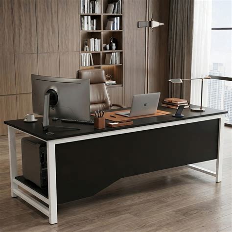 Executive Director Desk | Office Table | Manager Cabin Work Desk with ...
