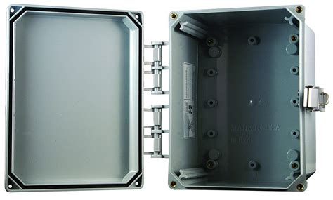 Mier Products 8x6x4 Polycarbonate air/dust/Water-Tight, Rust-Proof ...