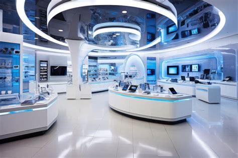 Electronics Store Interior 的图像结果