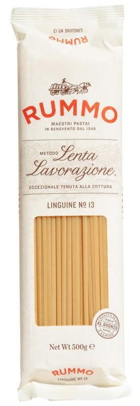 Linguine, Le Classiche, pasta van durumtarwegriesmeel, rummo, 500g, karton