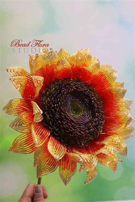 Image result for Beaded Flower String Tutorial