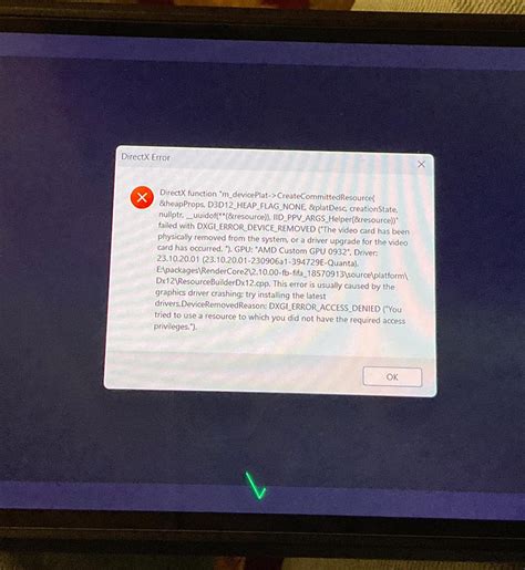 Image result for Error DirectX Steamdeck