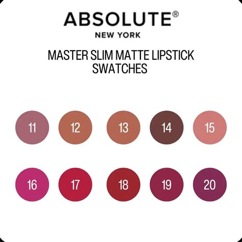 ABSOLUTE NEW YORK Master Slim Matte Lipstick - Cloud Shop BD