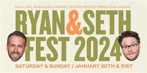 Ryan & Seth Fest (Deadpool & Deadpool 2 Double Feature) - Hollywood ...