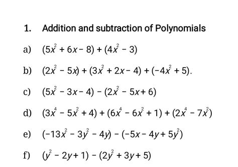Addition of Polynomials 的图像结果