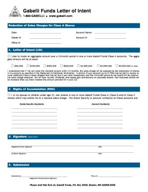 18 Printable Letter Of Intent Template Forms - Fillable Samples in PDF ...