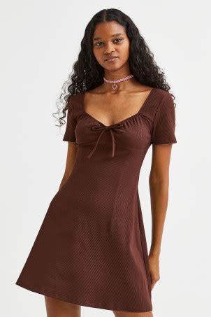 Brown | Dresses | Maxi, Party, Evening & More | H&M IN