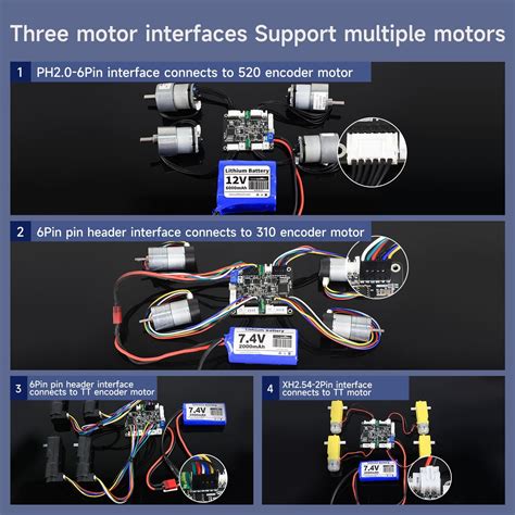 Yahboom 4 Channel Encoder Motor Driver Module with India | Ubuy