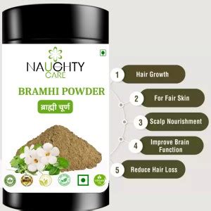 Naughty Care Brahmi | Vallarai | Muthil | Ondelaga Leaves Powder Price ...